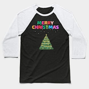 Merry Chrismas Baseball T-Shirt